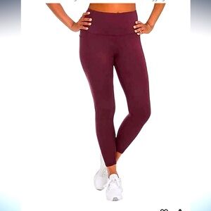 Danskin Women's High Rise Contour Bonded Ankle Legging